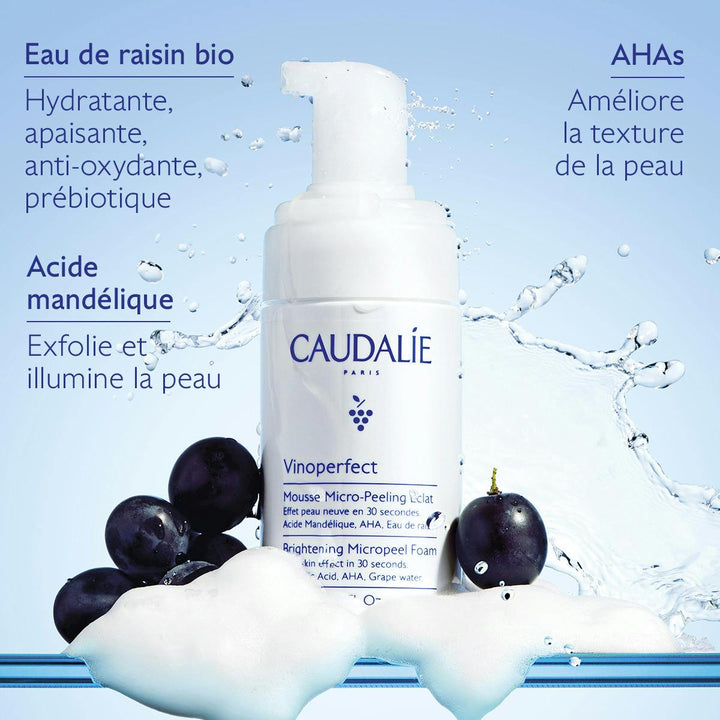Caudalie Vinoperfect Mousse Micro-Peeling Eclat 50ml