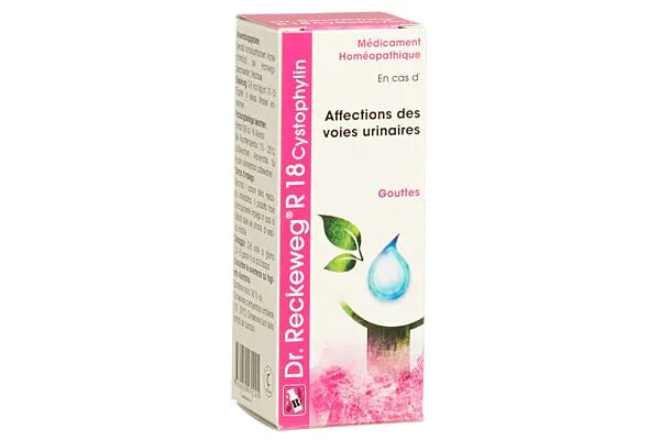 Reckeweg R 18 Cystophylin gouttes 50 ml - Médecine Complémentaire Genève