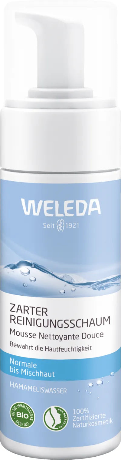 Weleda Mousse Nettoyante Douce dist 150ml - Médecine Complémentaire Genève