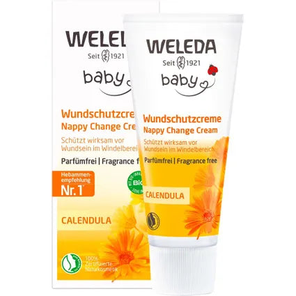 Weleda Baby Calendula Crème Change sans parfum 75 ml