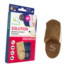 RHEELAXX semelle épine Calcanéenne S/M beige 36-40 – Médecine
