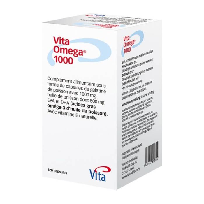 VITA OMEGA 1000 caps 120 pce