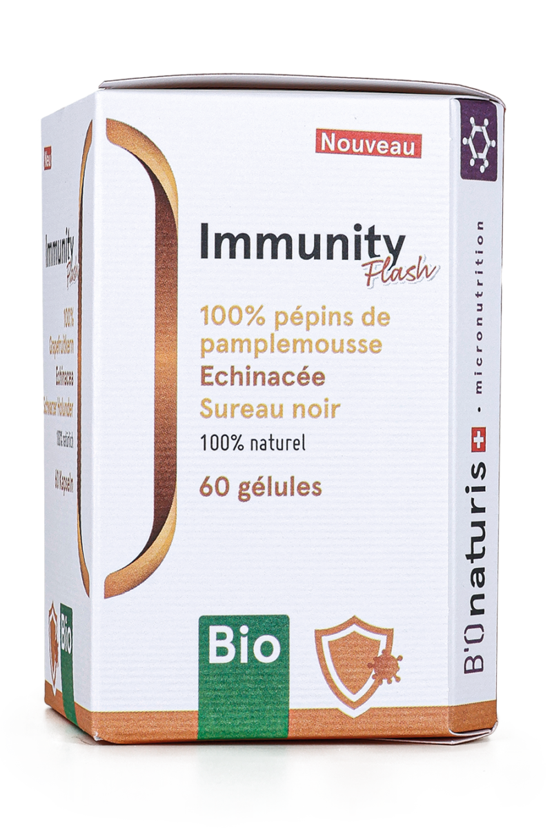 Bionaturis Immunity Flash caps bio bte 60 pce