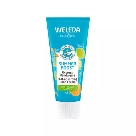 Weleda Summer Boost crème mains express tb 50ml