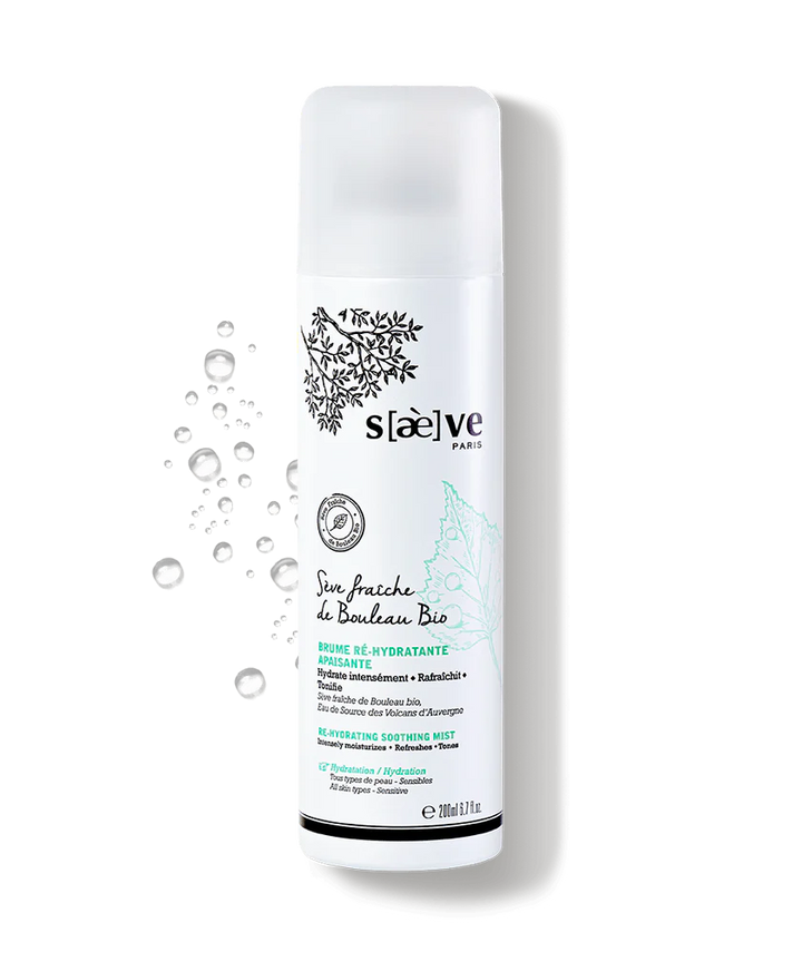 SaèVE Sève fraîche de Bouleau Bio brume ré-hydratante apaisante 200 ml