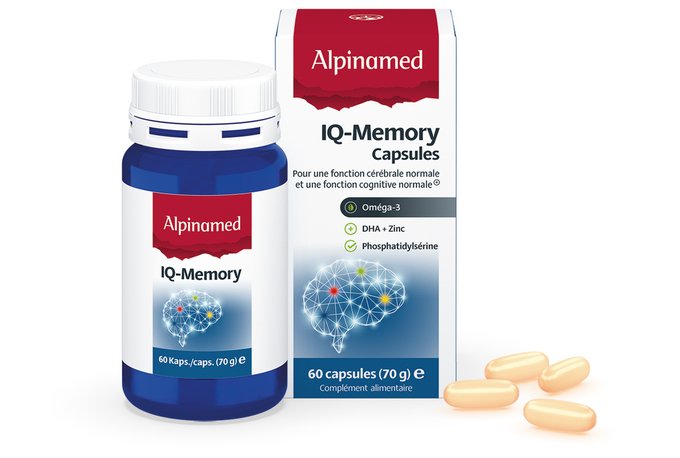 ALPINAMED IQ-Memory caps 60 pcs