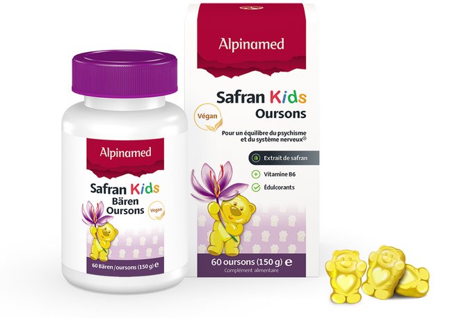 Alpinamed Safran Kids Oursons bte 60pce