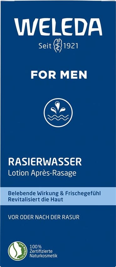 Weleda FOR MEN Lotion Après-Rasage 100 ml - Médecine Complémentaire Genève