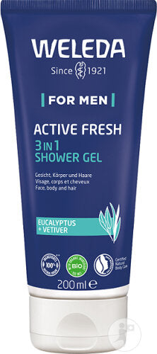 Weleda FOR MEN Gel Douche Energisant 200 ml - Médecine Complémentaire Genève