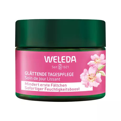 Weleda Soin Jour Lissant Rose musquée & Thé blanc 40 ml