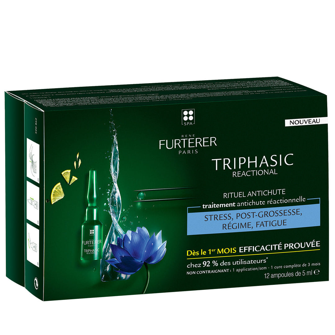 Furterer Triphasic Réactional 12 amp 5ml - Médecine Complémentaire Genève