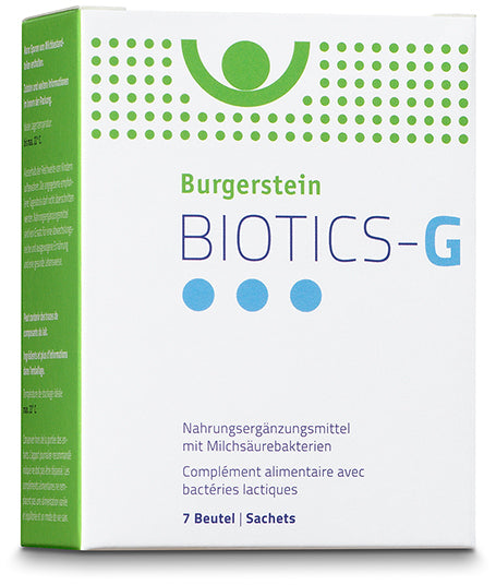 BURGERSTEIN Biotics-G poudre sachets 7 pièces