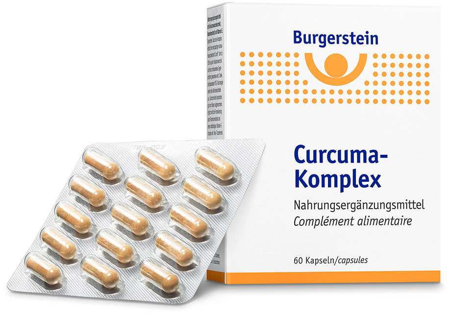 BURGERSTEIN Curcuma-Komplex capsules blist 60 pièces