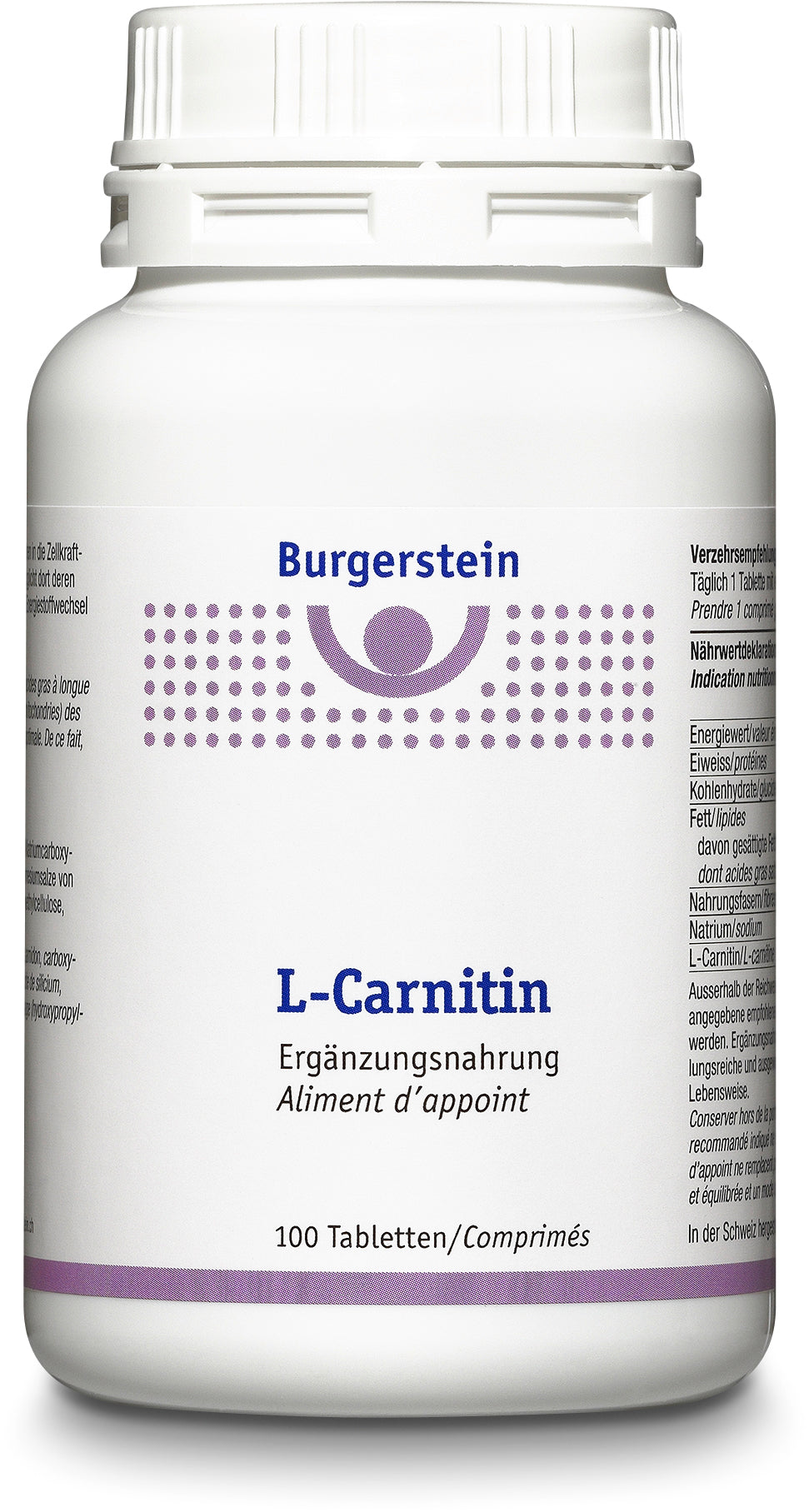 l carnitin burgerstein Anti-Ox Complex Capsules L-Carnitine 3000 - Stimulant-Free L-Carnitine