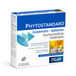 Phytostandard Eschscholtzia-Valériane 30 cpr - Médecine Complémentaire Genève