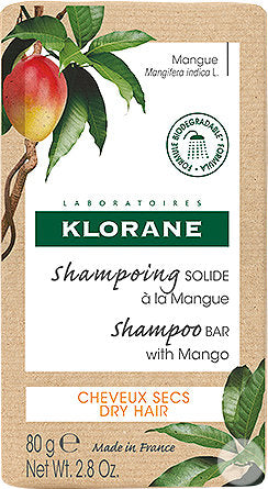 Klorane mango solid shampoo 80g
