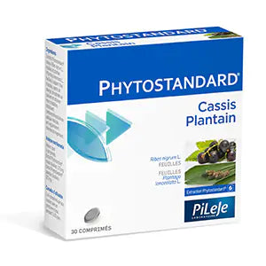 Phytostandard Cassis-Plantain 30 cpr - Médecine Complémentaire Genève