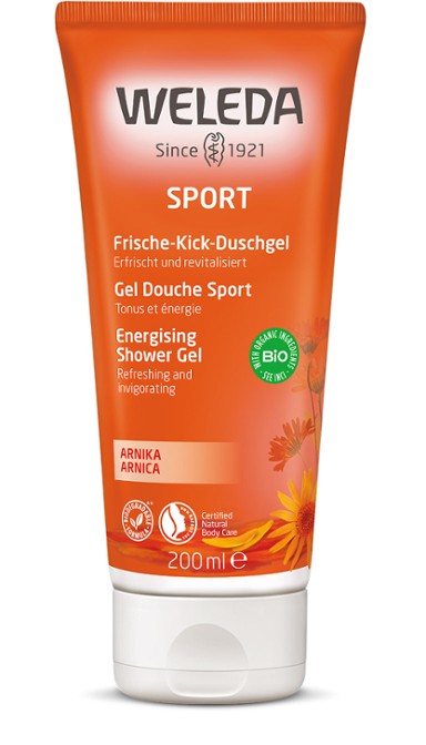 Weleda Arnica Gel Douche Sport 200 ml - Médecine Complémentaire Genève
