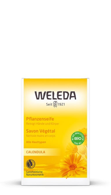 Weleda Baby Savon Végétal Calendula 100 g - Médecine Complémentaire Genève