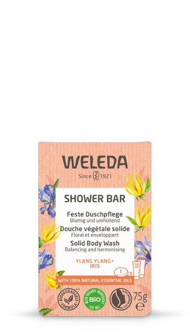 Weleda Solid vegetable shower ylang ylang + iris 75g