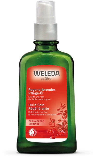 Weleda Huile de Soin à la Grenade 100 ml dispenser - Médecine Complémentaire Genève