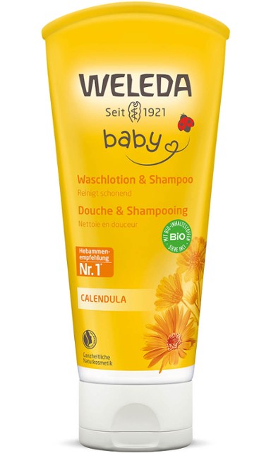 Weleda Baby Shampooing Corps et Cheveux Calendula 200 ml - Médecine Complémentaire Genève