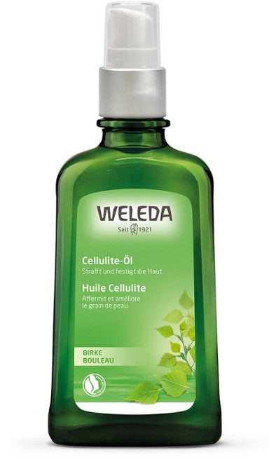 Weleda Huile cellulite au Bouleau 100ml dispenser - Médecine Complémentaire Genève