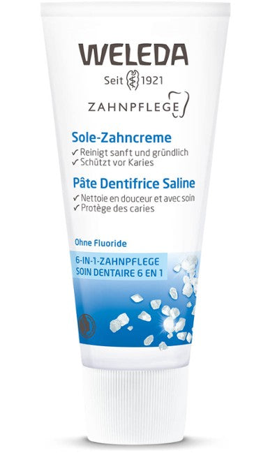 Weleda Pâte dentifrice saline 75 ml - Médecine Complémentaire Genève