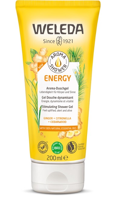 Weleda Aroma Shower Energy Gel Douche Dynamisant 200 ml