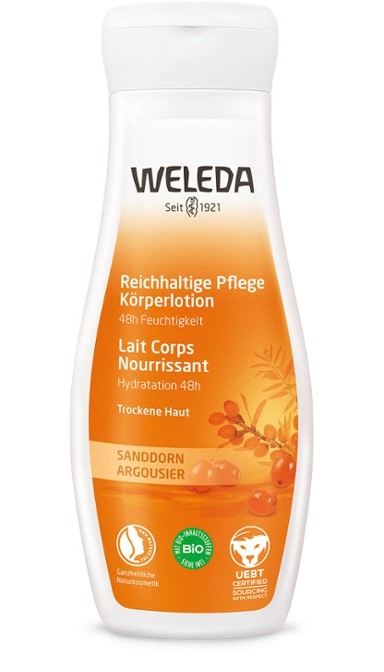 Weleda Nourishing Body Milk Sea Buckthorn 200ml