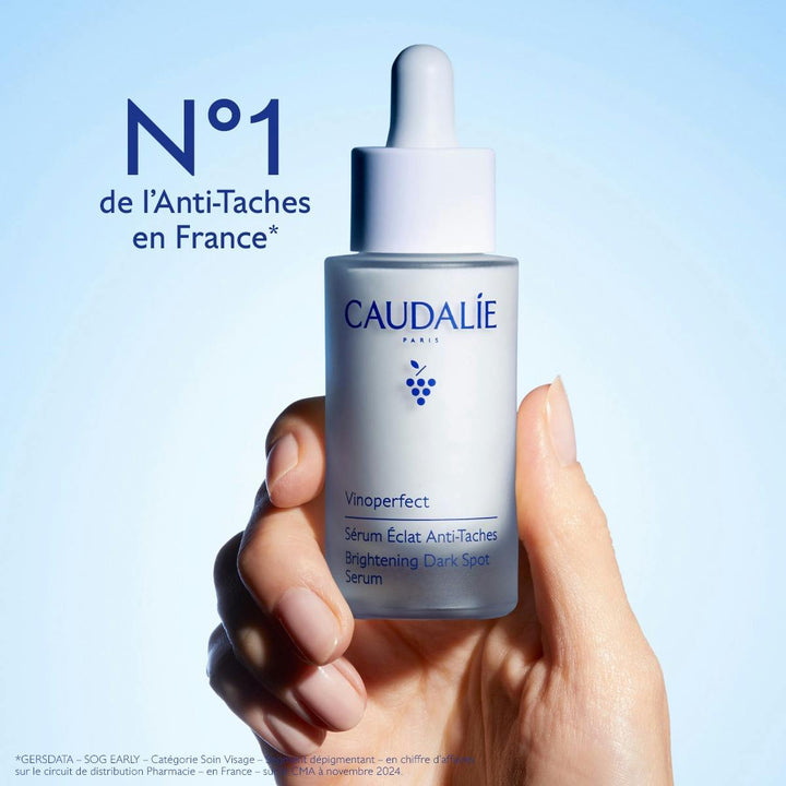 Caudalie Vinoperfect Sérum Eclat anti-taches /crème Haute prot SFP50