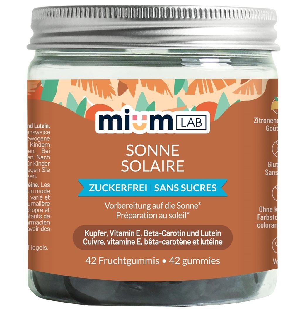 MIUMLAB Gummies solaire bte 42 pce