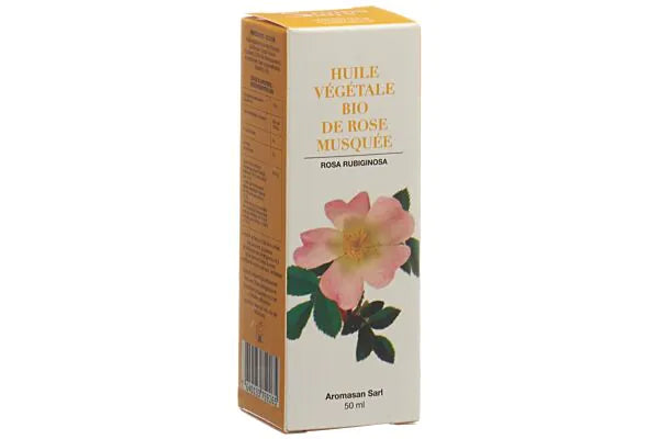 Aromasan Huile végétale Rose Musquée 50 ml - Médecine Complémentaire Genève