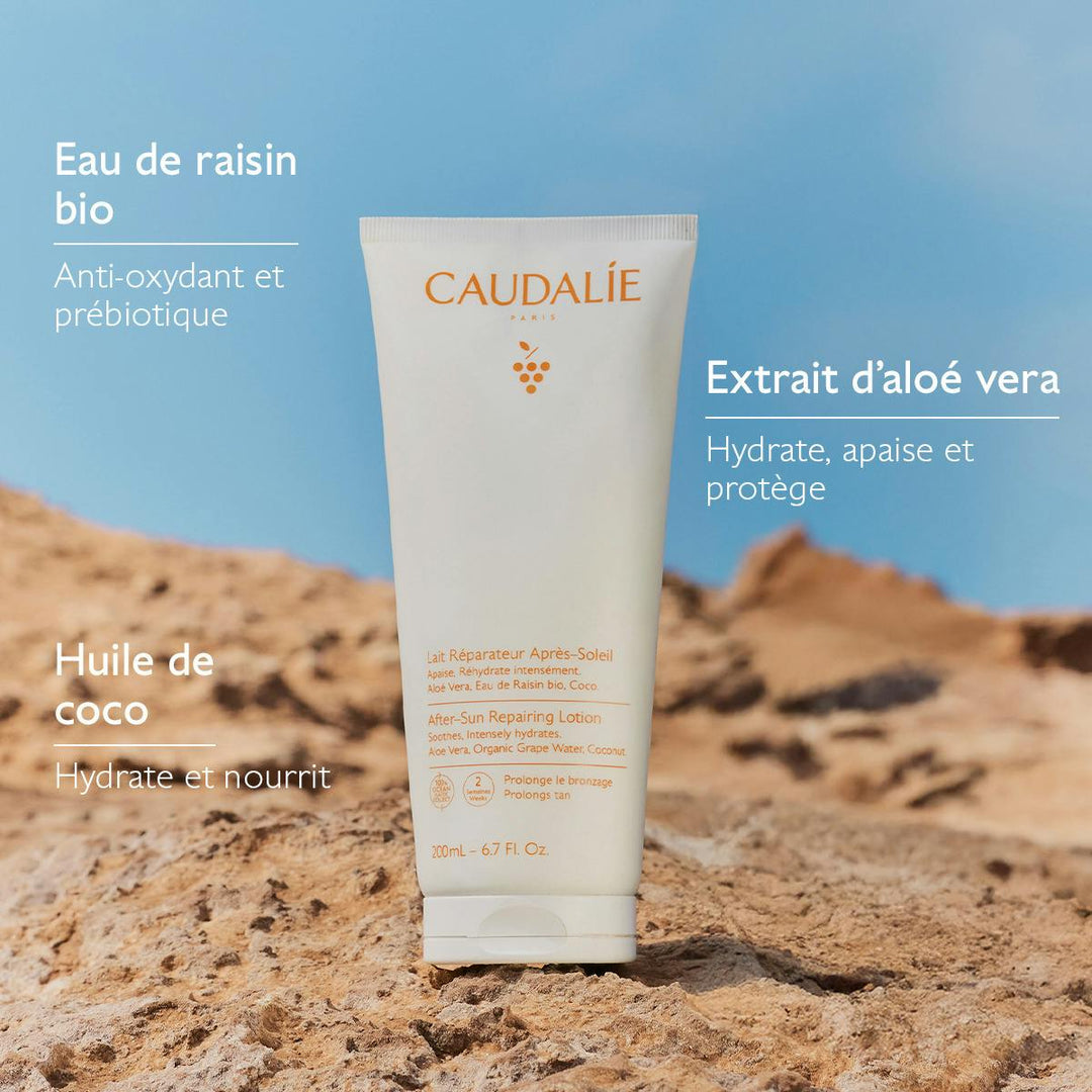 Caudalie Lait Réparateur Après-Soleil à l'Aloé Vera 200ml - Médecine Complémentaire Genève