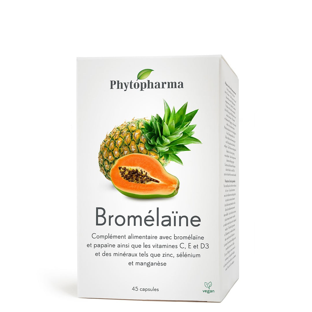 Phytopharma Bromélaïne caps 45 pce