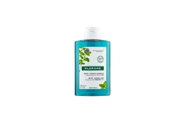 Klorane organic mint shampoo 200ml