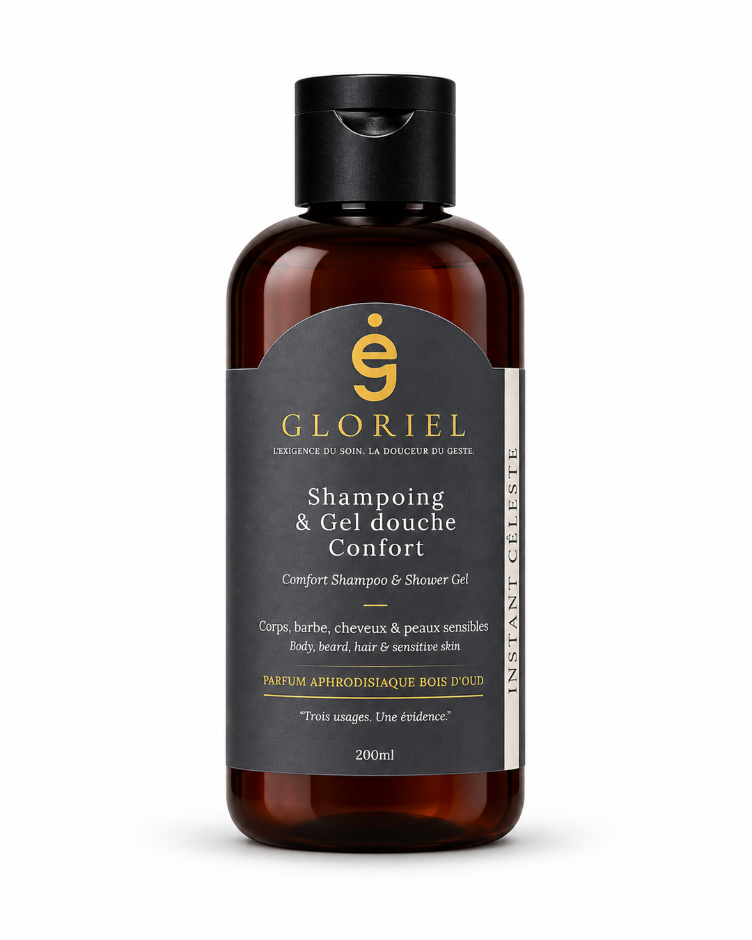 Gloriel Instant Céleste Shampooing & Gel douche Confort 200 ml