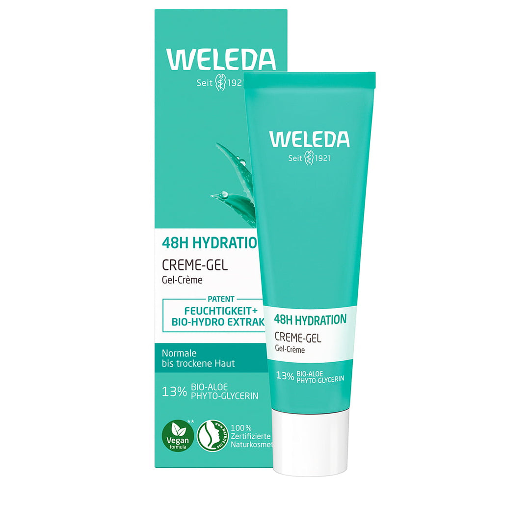 Weleda 48H Hydratation Gel-Crème 30 ml