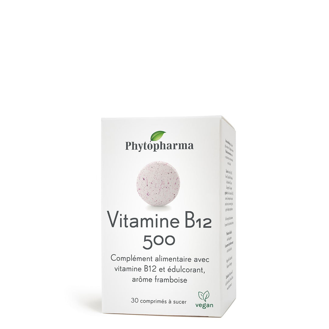 Phytopharma Vitamine B12 500 cpr à sucer 30 pce