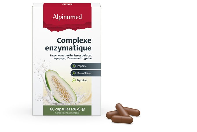 Alpinamed Complexe Enzymatique caps 60 pce