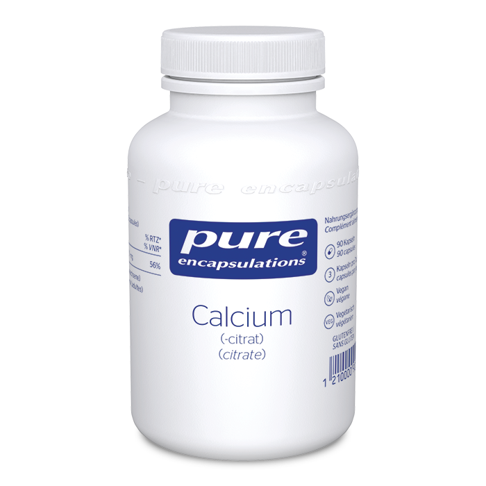 PURE Calcium (citrate) capsules 450 mg 90 pces