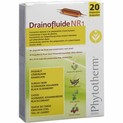 Drainofluid NR1 20 vials of 10 ml