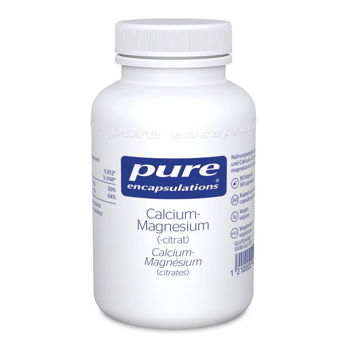 PURE Calcium-Magnésium (citrates) capsules 480 mg 90 pces