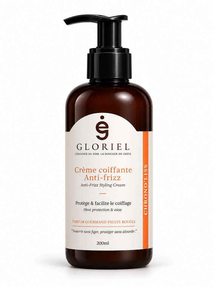 Gloriel Chrono Liss Crème Coiffante Anti-frizz fl. pompe 200 ml