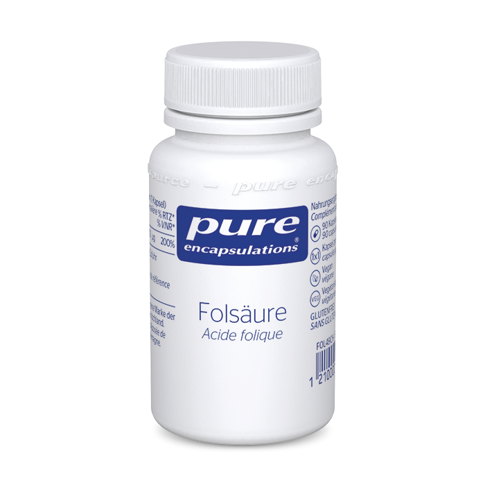 PURE Acide Folique capsules 90 pces