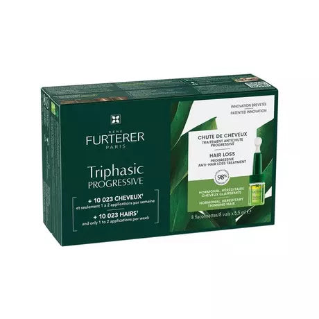 Furterer Triphasic Progressive cure Pro antichute 8 amp. 5,5ml - Médecine Complémentaire Genève
