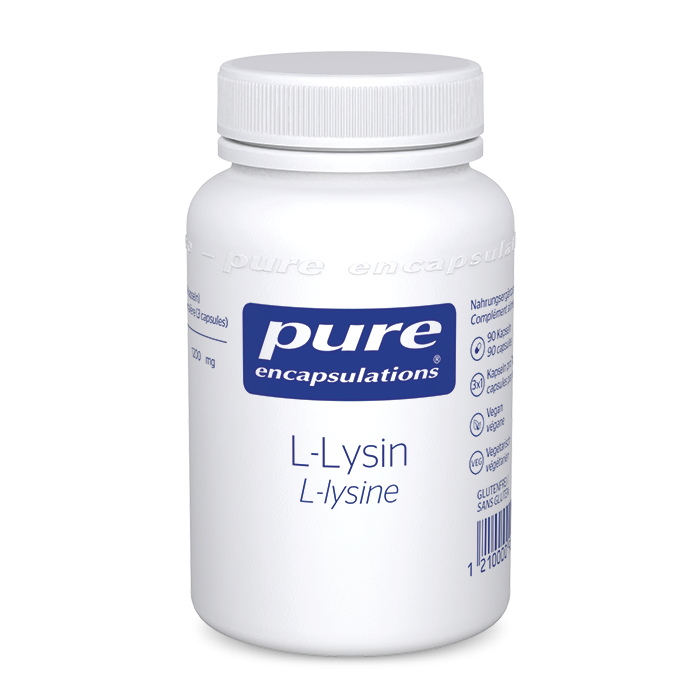 PURE L-lysine capsules 400 mg 90 pces