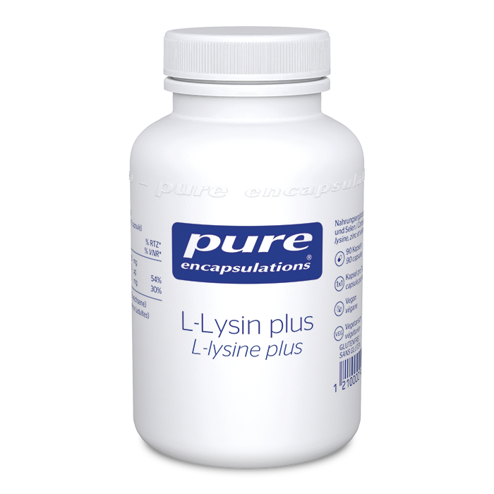 PURE L-lysine Plus capsules 90 pces