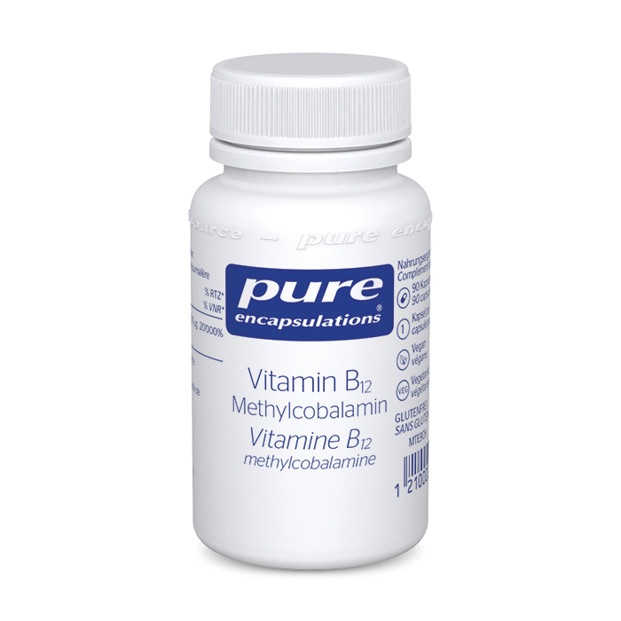 PURE Vitamine B12 500 mcg capsules 90 pces