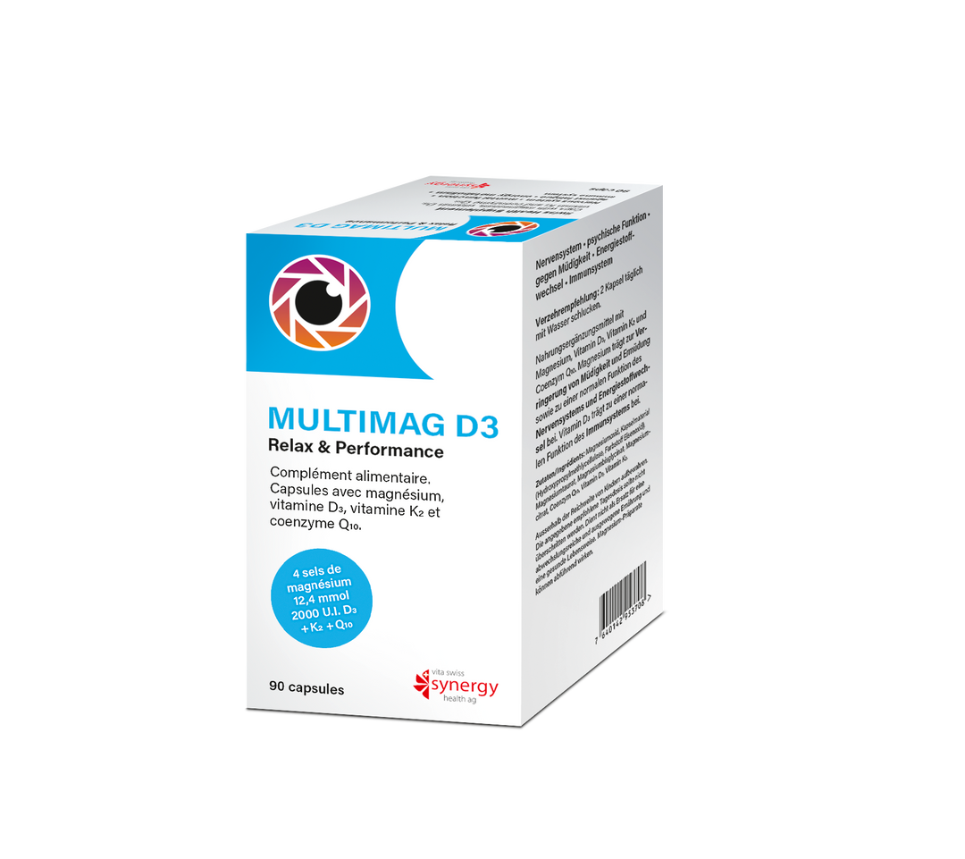 Vita Swiss Synergy Multimag D3 90 capsules